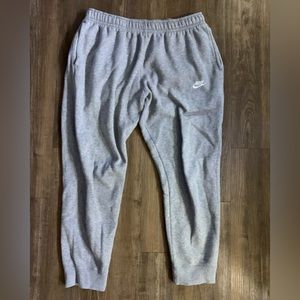 Size Large, grey Nike sweatpants